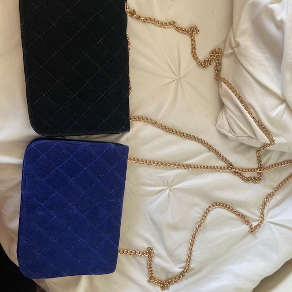 Black and navy blue purse sold together ! - Picture 2 of 3